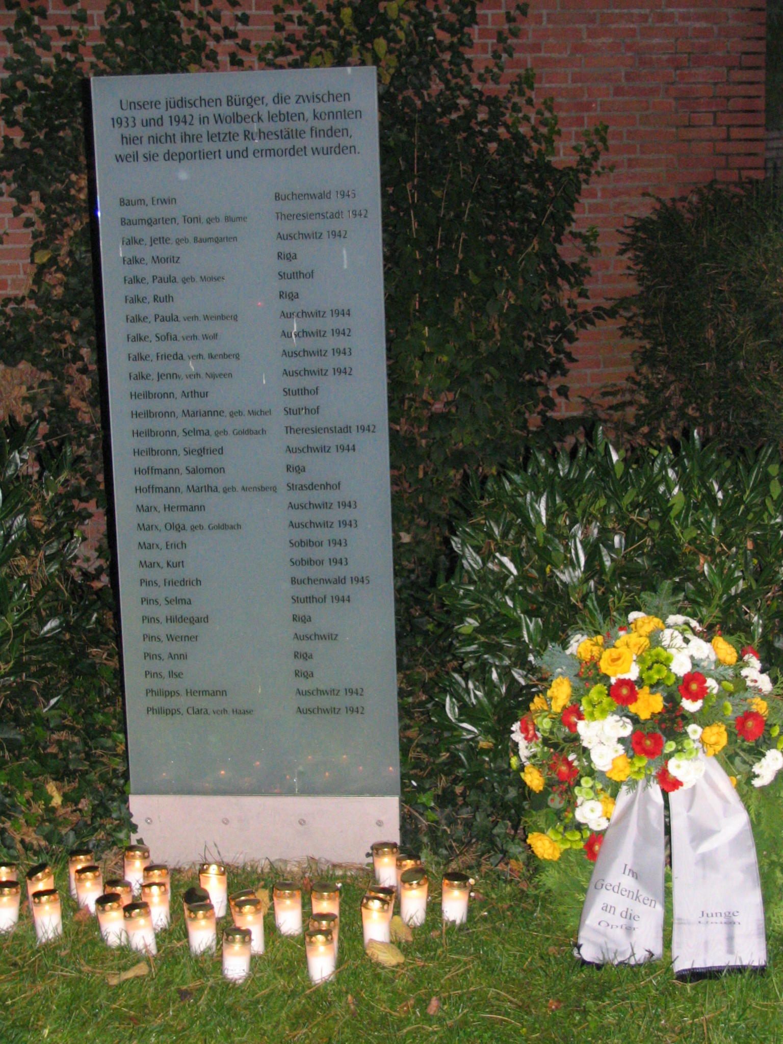 Bildergebnis für Wolbeck jüdischer friedhof